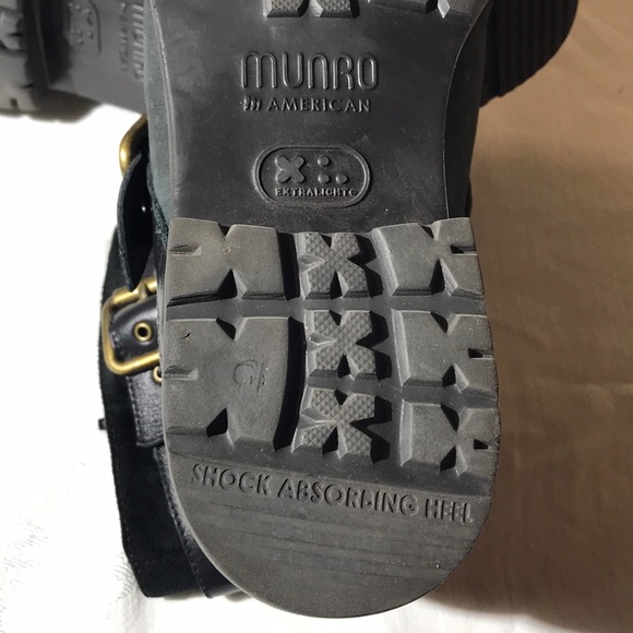 Munro Black Boots - Picture 5 of 6